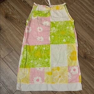 Lilly Pulitzer Yellow and Pink Floral Dress